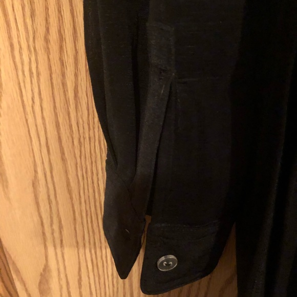 Sheer Black Blouse - Picture 6 of 8